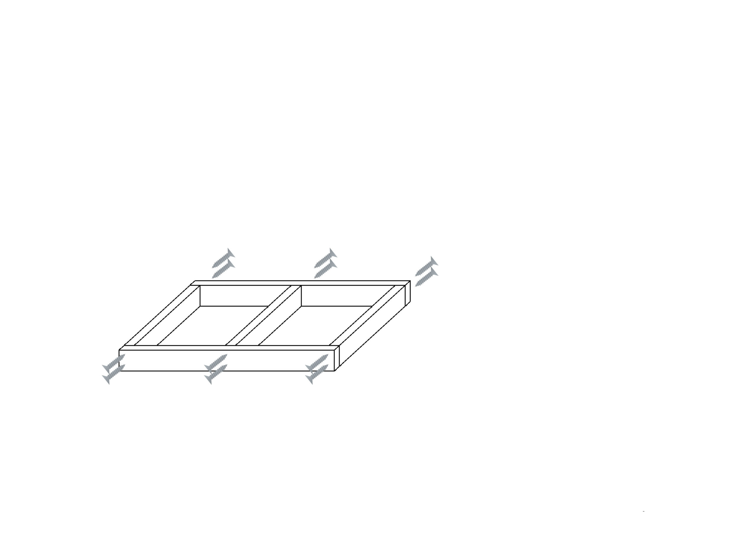 勉強机DIY工程　木枠